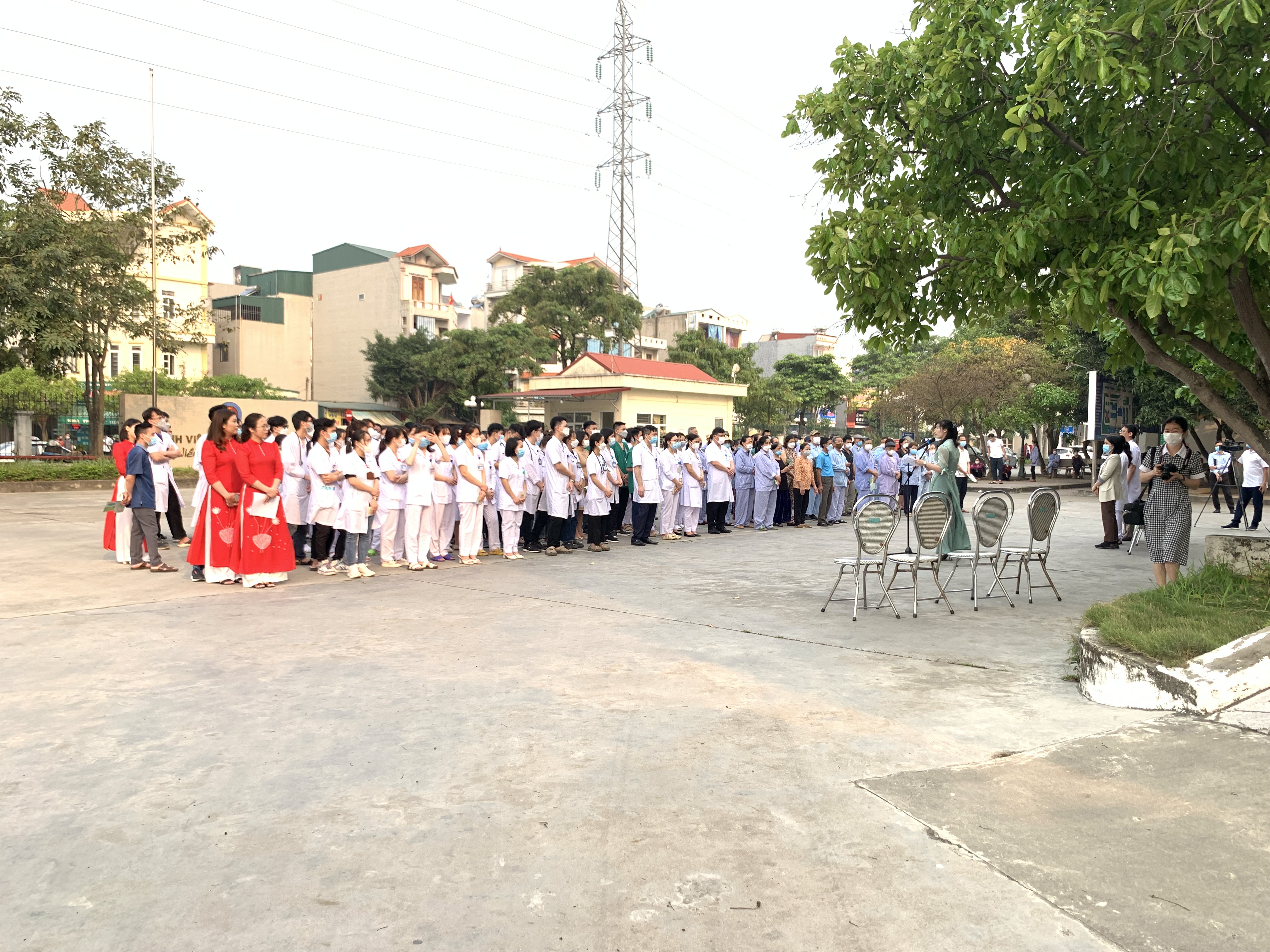 Bệnh viện Phổi Hải Dương đã long trọng tổ chức lễ mít tinh Hưởng ứng ngày Thế giới phòng chống lao 24/3/2023.