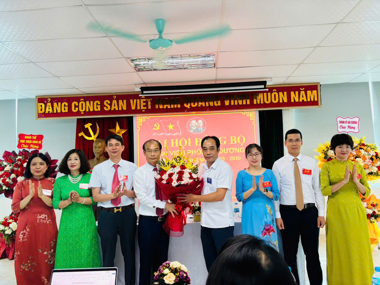 Đại hội Đảng bộ Bệnh viện Phổi Hải Dương khóa XIII, nhiệm kỳ 2025 - 2030.