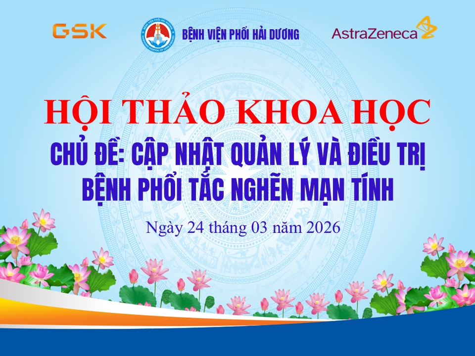 Bệnh viện Phổi Hải Dương tổ chức hội thảo khoa học hô hấp hưởng ứng ngày 24/3