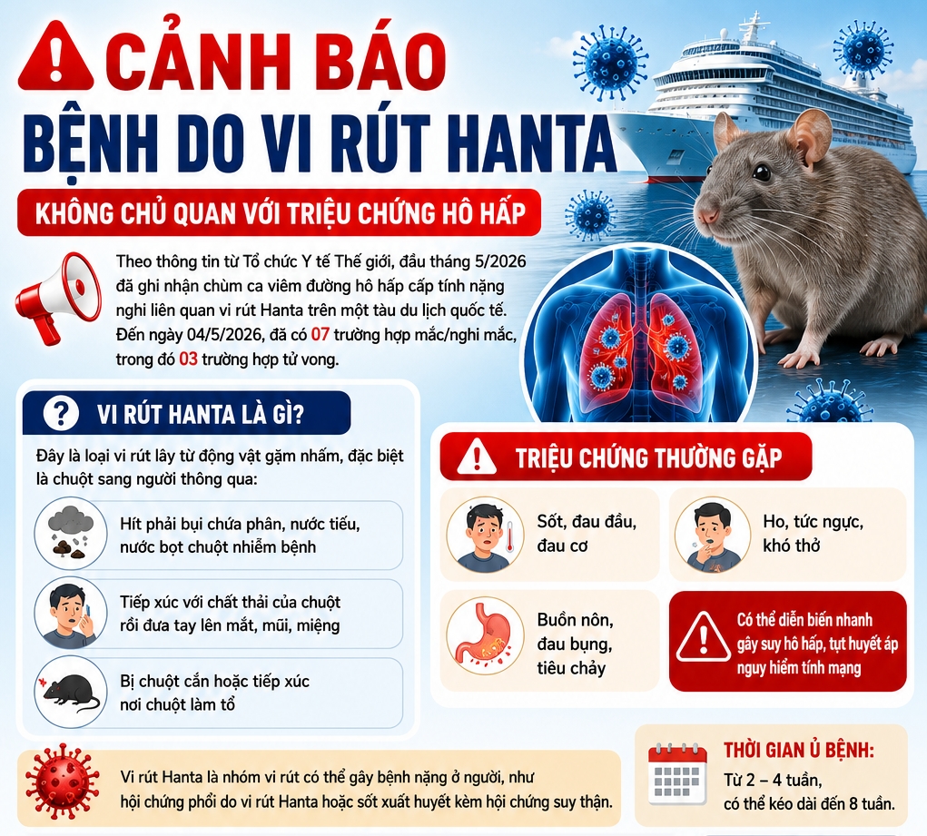 Bệnh do vi rút Hanta và các biện pháp phòng bệnh